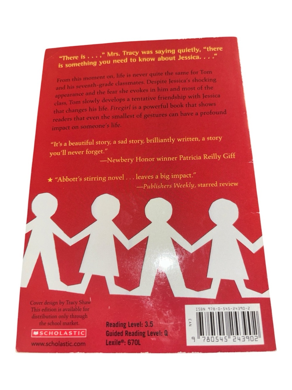 Firegirl by TONY ABBOTT Children’s Chapter Book - Picture 3 of 5